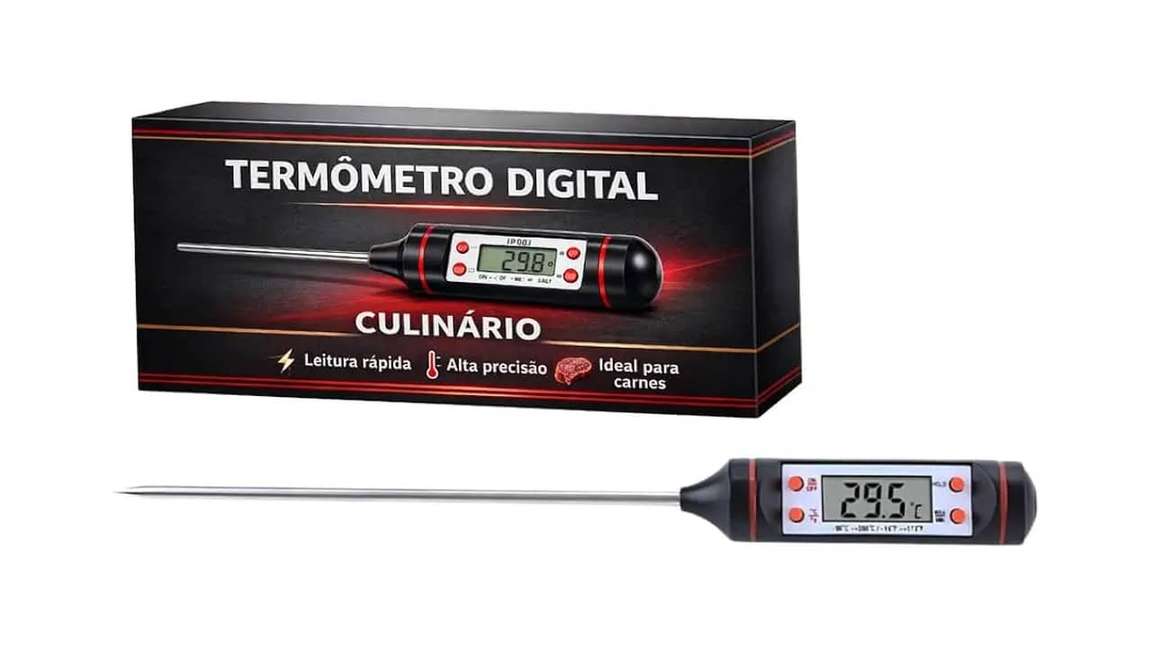 Termômetro Culinário é Bom Mesmo? As 10 Melhores Opções para Cozinha